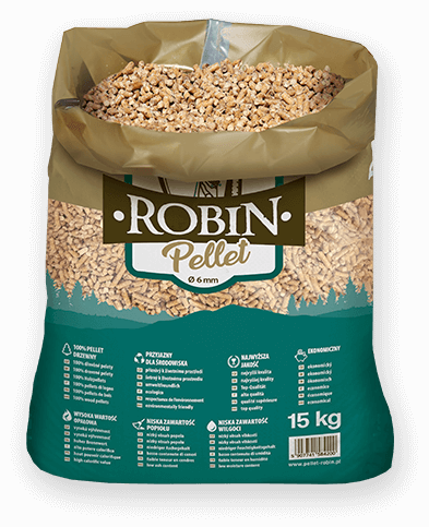 worek pelletu opałowego Robin do kupienia w Błoniu lub sklepie internetowym